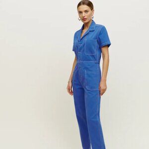 Reformation Morgan Twill Jumpsuit